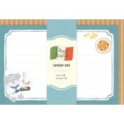 限定 レターセット パスタわんこ イタリア LLL502