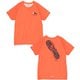 ランニングフットプリントTシャツ レディース ランニングウェア シャツ Orange（D001） WLサイズ CH11-2639