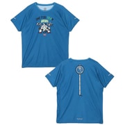 ランニングワンフォーチームTシャツ レディース ランニングウェア シャツ Blue（A001） WLサイズ CH11-2640
