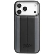 iPhone 17 Pro用 ケース バックカバー Magsafe充電対応 AU-TPUPCMIP17P-A6/D1-BK
