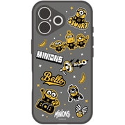 iPhone 17用 IIIIfit プランプフレーム ケース ミニオンズ 総柄 MINI-527A