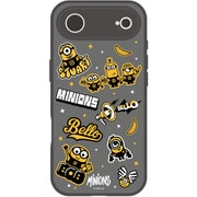 iPhone Air用 IIIIfit プランプフレーム ケース ミニオンズ 総柄 MINI-529A