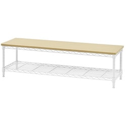 カラーメタルラック ローボード ホワイト CML-10302-W