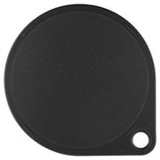 まるい まな板 30cm ブラック 食洗機対応 奥行35×幅30×厚さ1cm AP5334