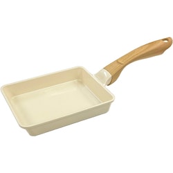 軽くて使いやすい セラミック2 エッグパン 13cm×18cm 約幅16.2cm×奥行37.2cm×高さ7.6cm