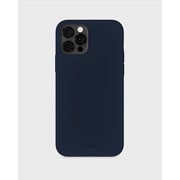 iPhone 12/12 Pro用 ソフトタッチシリコーンケース Midnight Blue 16978