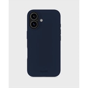 iPhone 16用 ソフトタッチシリコーンケース Midnight Blue 16982