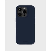iPhone 16 Pro Max用 ソフトタッチシリコーンケース Midnight Blue 16984