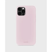 iPhone 12/12 Pro用 ソフトタッチシリコーンケース Pale Pink 16985