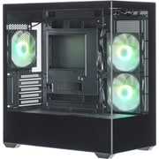 Micro ATX対応 PCケース ブラック KRC-mT01B