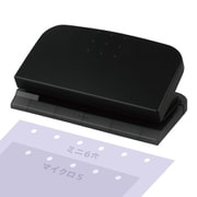 ミニサイズ手帳専用パンチ リフィルメーカー3.5 ブラック RM-6535-K