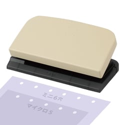 ミニサイズ手帳専用パンチ リフィルメーカー3.5 アイボリー RM-6535-I
