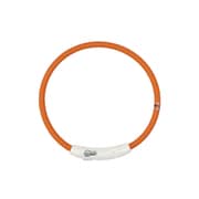 ループ セイフ LEDリング オレンジ 45cm [首輪タイプ USB充電式LEDライト]