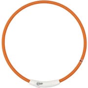 ループ セイフ LEDリング オレンジ 65cm [首輪タイプ USB充電式LEDライト]