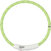 ループ セイフ LEDリング グリーン 45cm [首輪タイプ USB充電式LEDライト]