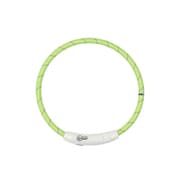 ループ セイフ LEDリング グリーン 45cm [首輪タイプ USB充電式LEDライト]
