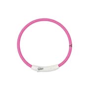ループ セイフ LEDリング ピンク 45cm [首輪タイプ USB充電式LEDライト]