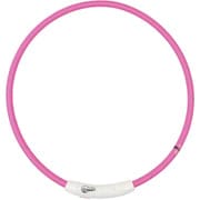 ループ セイフ LEDリング ピンク 65cm [首輪タイプ USB充電式LEDライト]