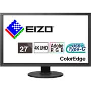 カラーマネージメントモニター/ColorEdge/27型/4K（3840×2160）/IPSパネル/アンチグレア/HDMI DP USB-C/キャリブレーション対応 CS2740-ZBK