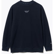 BAKUNE スウェット メンズ ロングスリーブ クルーネック ネイビー M 25FW