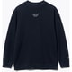 BAKUNE スウェット メンズ ロングスリーブ クルーネック ネイビー XL 25FW
