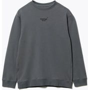 BAKUNE スウェット メンズ ロングスリーブ クルーネック ダークグレー M 25FW
