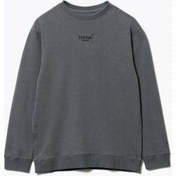 BAKUNE スウェット メンズ ロングスリーブ クルーネック ダークグレー XL 25FW