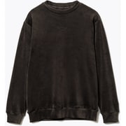 BAKUNE ベロア ロングスリーブ クルーネック ブラウン L 25FW