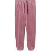 BAKUNE ベロア ロングパンツ ピンク XL 25FW