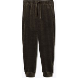 BAKUNE ベロア ロングパンツ ブラウン L 25FW