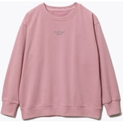BAKUNE スウェット ウィメンズ ロングスリーブ クルーネック ピンク L 25FW