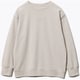 BAKUNE スウェット ウィメンズ ロングスリーブ クルーネック グレージュ S 25FW