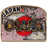 NB-JWE373 [木製マグネット OOSAKA（桜）]