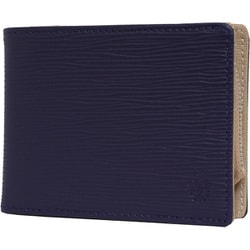 二つ折り財布 牛本革 BS-9241 ネイビー