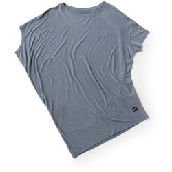 WヨガルーズTシャツ レディース フィットネス ヨガ シャツ Flint Stone(77D) XSサイズ SNW013470N