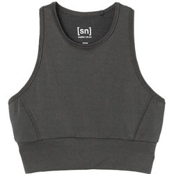 リキッドフロウブラトップ レディース フィットネス ヨガ ブラトップ DARK SHADOW MELANGE(53F) Mサイズ SNW017170N