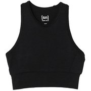 リキッドフロウブラトップ レディース フィットネス ヨガ ブラトップ JET BLACK(872) Mサイズ SNW017170N