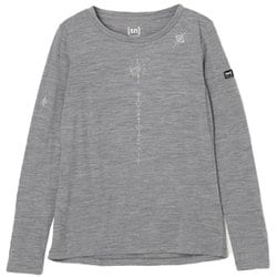Wヨガホッジポッジロングスリーブ レディース フィットネス ヨガ シャツ CASHMERE GREY MELANGE(57G) Mサイズ SNWP04095