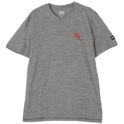 リトルフレアTシャツ メンズ カットソー CASHMERE GREY MELANGE(71F) Lサイズ SNMP01173