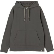ブラッシュドハーフジップフーディー ユニセックス フーディー Charcoal Gray（163） Mサイズ SNUJ10117