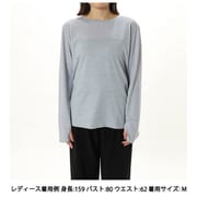 JP 140 Back Cross L/S レディース フィットネス ヨガ シャツ （160） Mサイズ SNWJ10231
