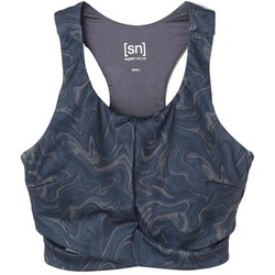 JPフロントクロスプリントブラトップ レディース フィットネス ヨガ ブラトップ Navy(J114) Sサイズ SNWJ10240