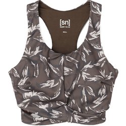 JPフロントクロスプリントブラトップ レディース フィットネス ヨガ ブラトップ Brown(955) XSサイズ SNWJ10240