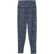 JPフリーカットプリントレギンス レディース フィットネス ヨガ パンツ Navy(J114) Sサイズ SNWJ10242