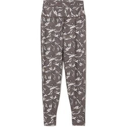 JPフリーカットプリントレギンス レディース フィットネス ヨガ パンツ Brown(955) Mサイズ SNWJ10242