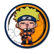 SYNC-NRTRE-MA NARUTO -ナルト- レザーバッジ（丸形） うずまきナルト
