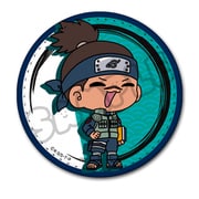SYNC-NRTRE-ME NARUTO -ナルト- レザーバッジ（丸形） うみのイルカ