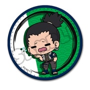 SYNC-NRTRE-MF NARUTO -ナルト- レザーバッジ（丸形） 奈良シカマル