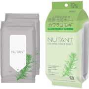 C01309 [NUTANT ふき取るだけの 洗顔 ・ 化粧水シート カワラヨモギ （15枚入×2個）]