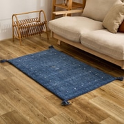 ギャッベ ラグ 約80×140cm LORRI BUFF L18